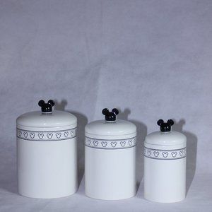 Vintage Mickey Mouse canister set
